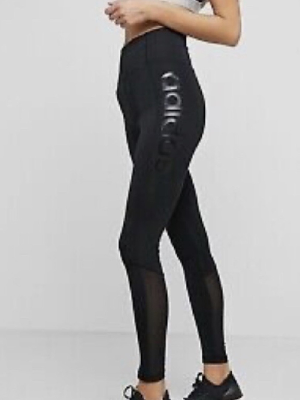 Adidas Climalite Design 2 Move High Rise Side Logo Leggings